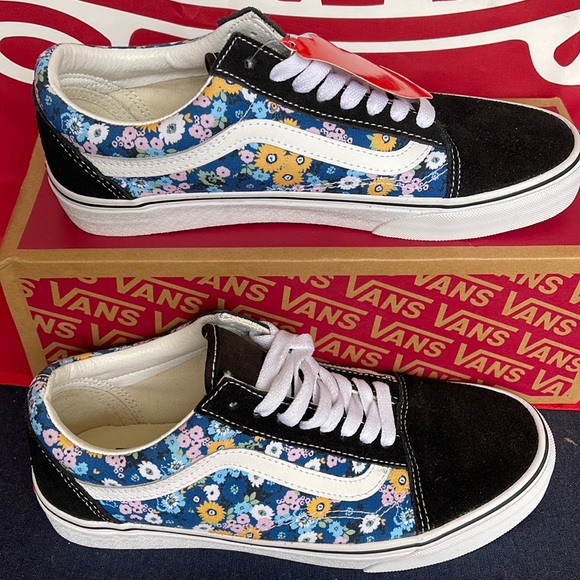 Vans Old Skool Floral Black/Multi WMNS sneakers - Picture 2 of 16